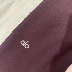 Alo Burgundy Airlift Leggings